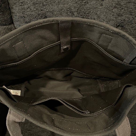 Land's End Camouflage Tote Bag - Black, Green & Gray. - Picture 8 of 9